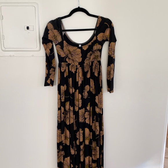 Rachel pally Isa long sleeve maternity maxi dress - Picture 2 of 4